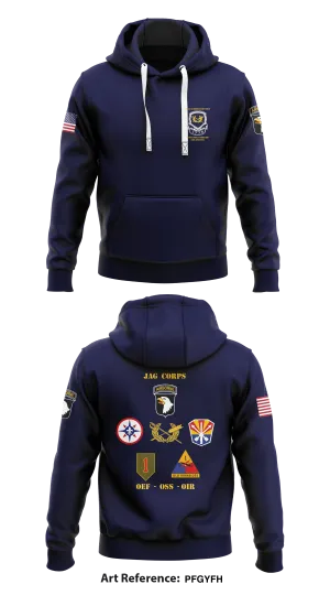 11st Division Sustainment Brigade JAG Store 1  Core Men's Hooded Performance Sweatshirt - PFGYfh