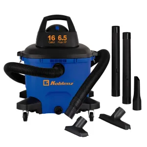 16 Gallon 6.5 PHP Wet Dry Vacuum WD-16 L4