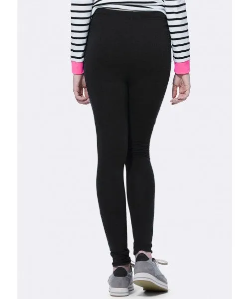 162556X Essentials Maternity Full Length Leggings (Black)