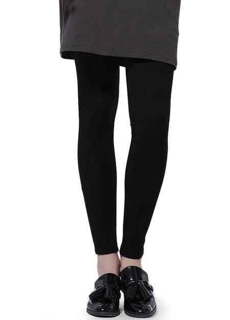 162556X Essentials Maternity Full Length Leggings (Black)