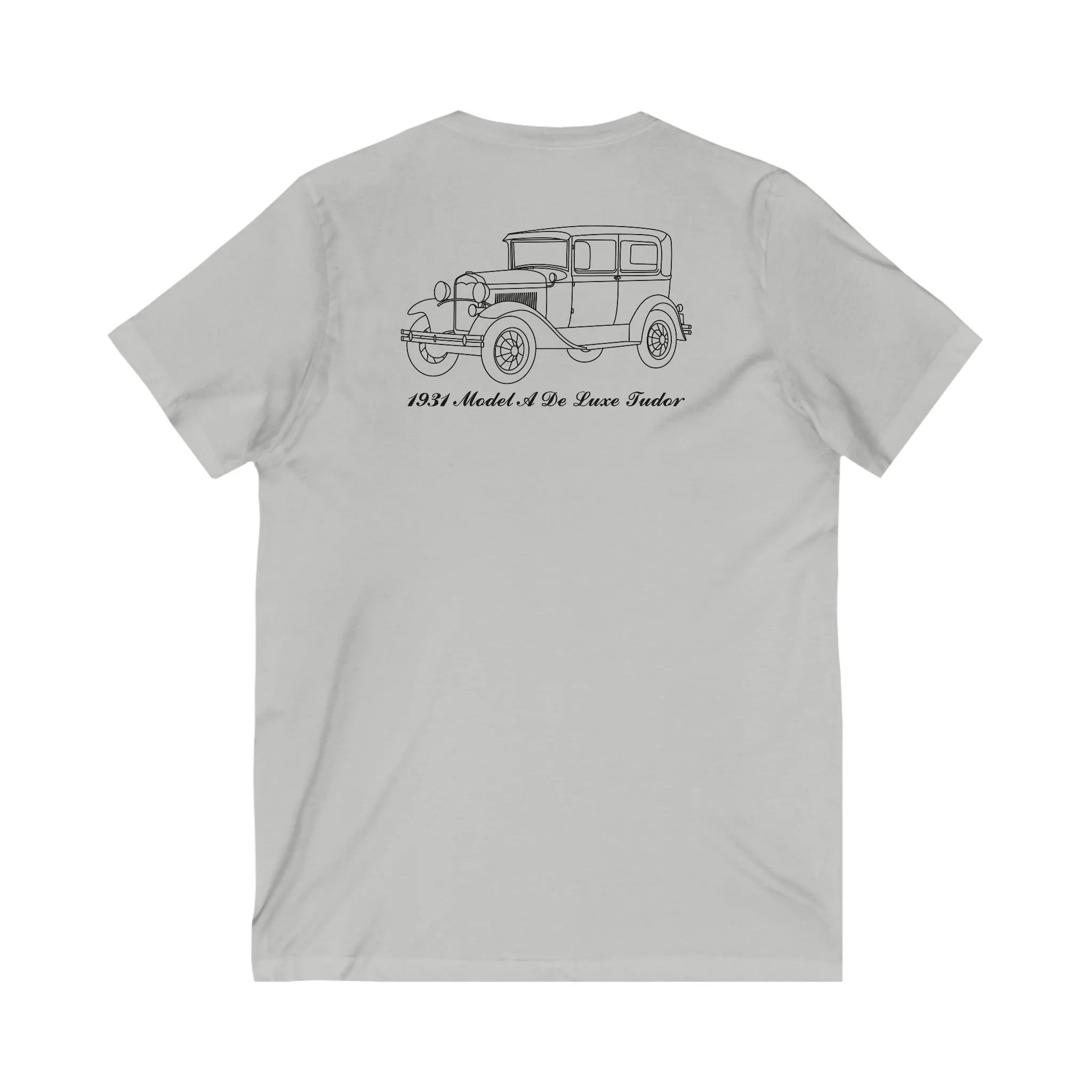1931 De Luxe Tudor Women's V-Neck Shirt