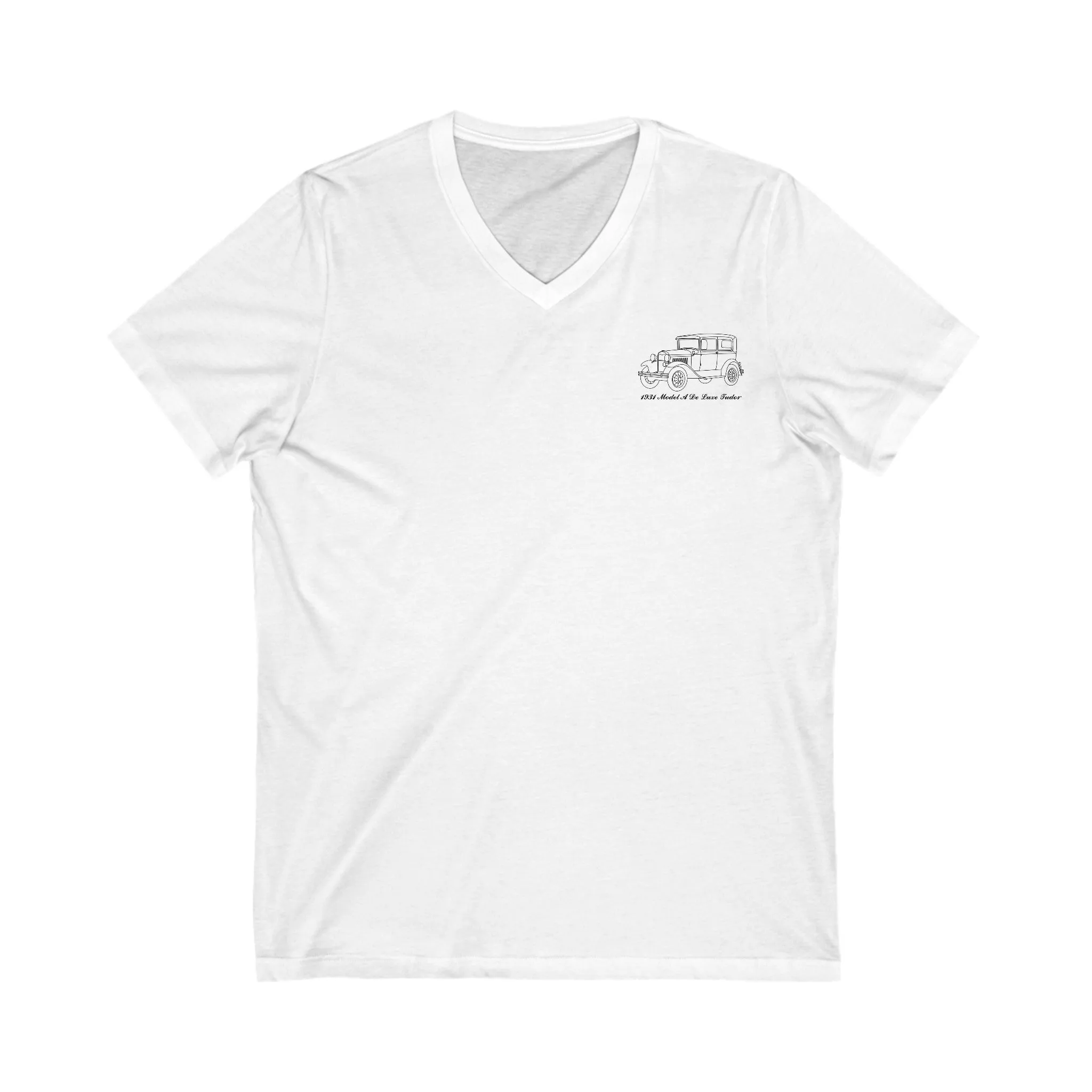 1931 De Luxe Tudor Women's V-Neck Shirt