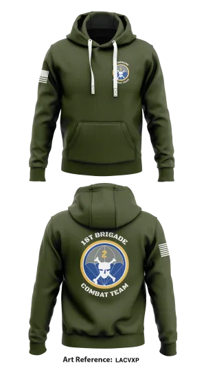1st Brigade Combat Team Store 1  Core Men's Hooded Performance Sweatshirt - LAcVXp