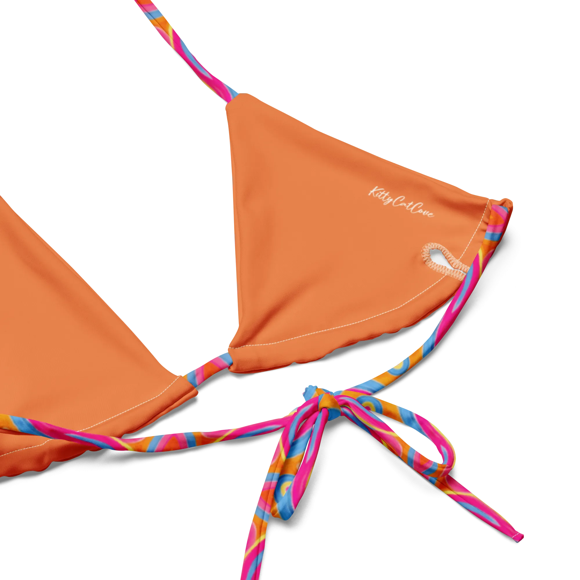2 Piece String Bikini Set- "Magic Stamps" Design