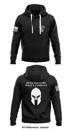 289th Military Police Company Core Men's Hooded Performance Sweatshirt - sGeDeK