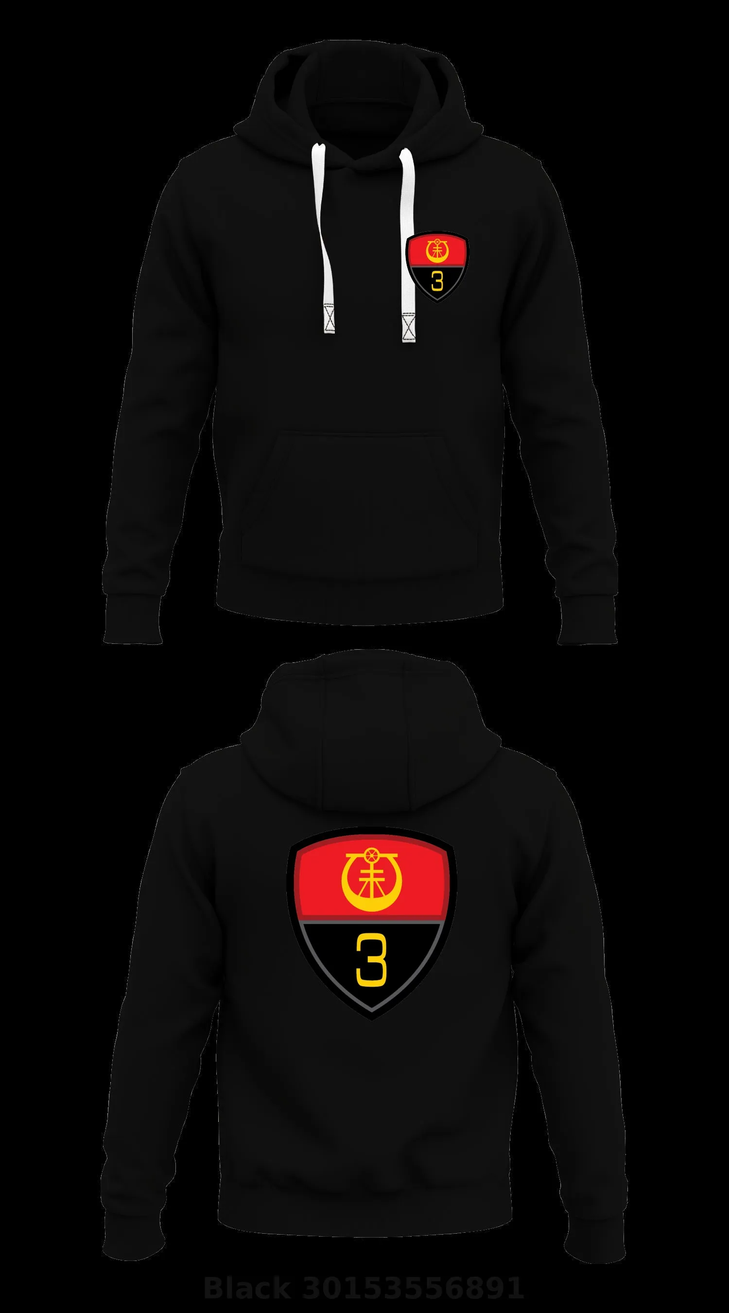3rd COE Store 1  Core Men's Hooded Performance Sweatshirt - 30153556891