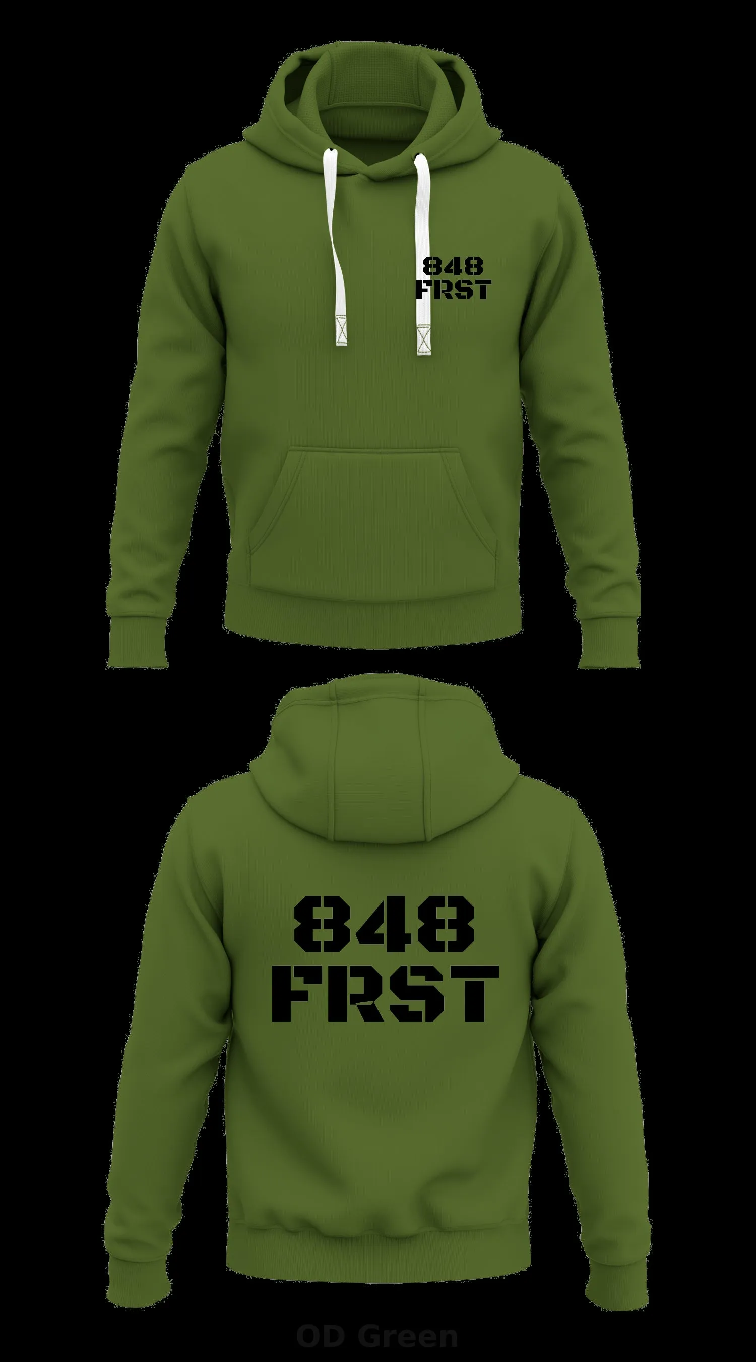 848 FRST Store 1  Core Men's Hooded Performance Sweatshirt - 57603184629