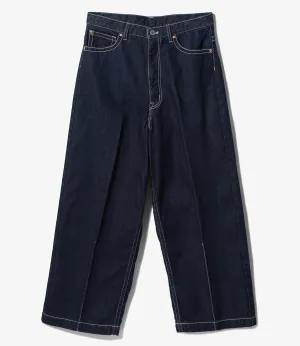 90’Loose Straight Pants - Denim