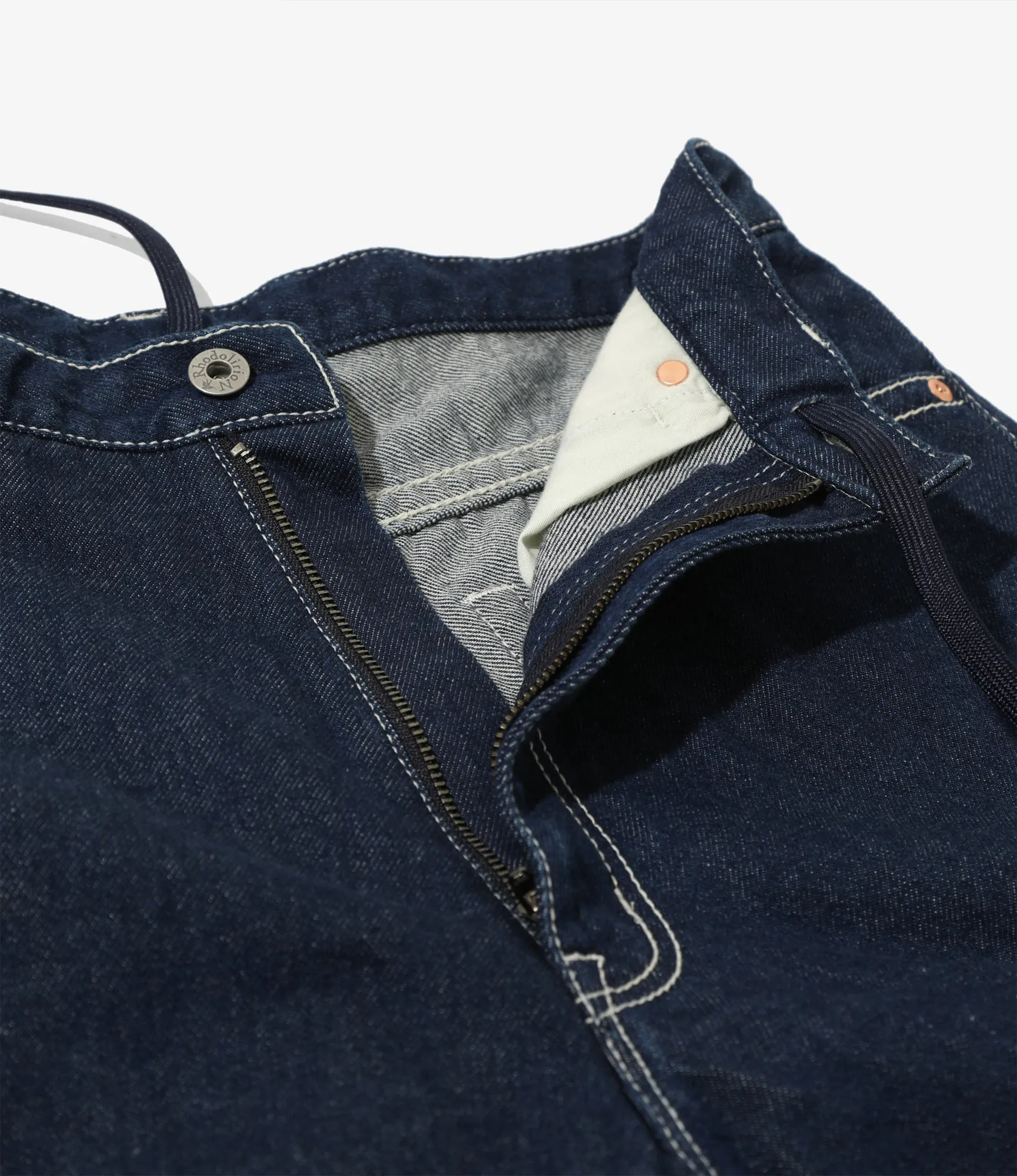 90’Loose Straight Pants - Denim