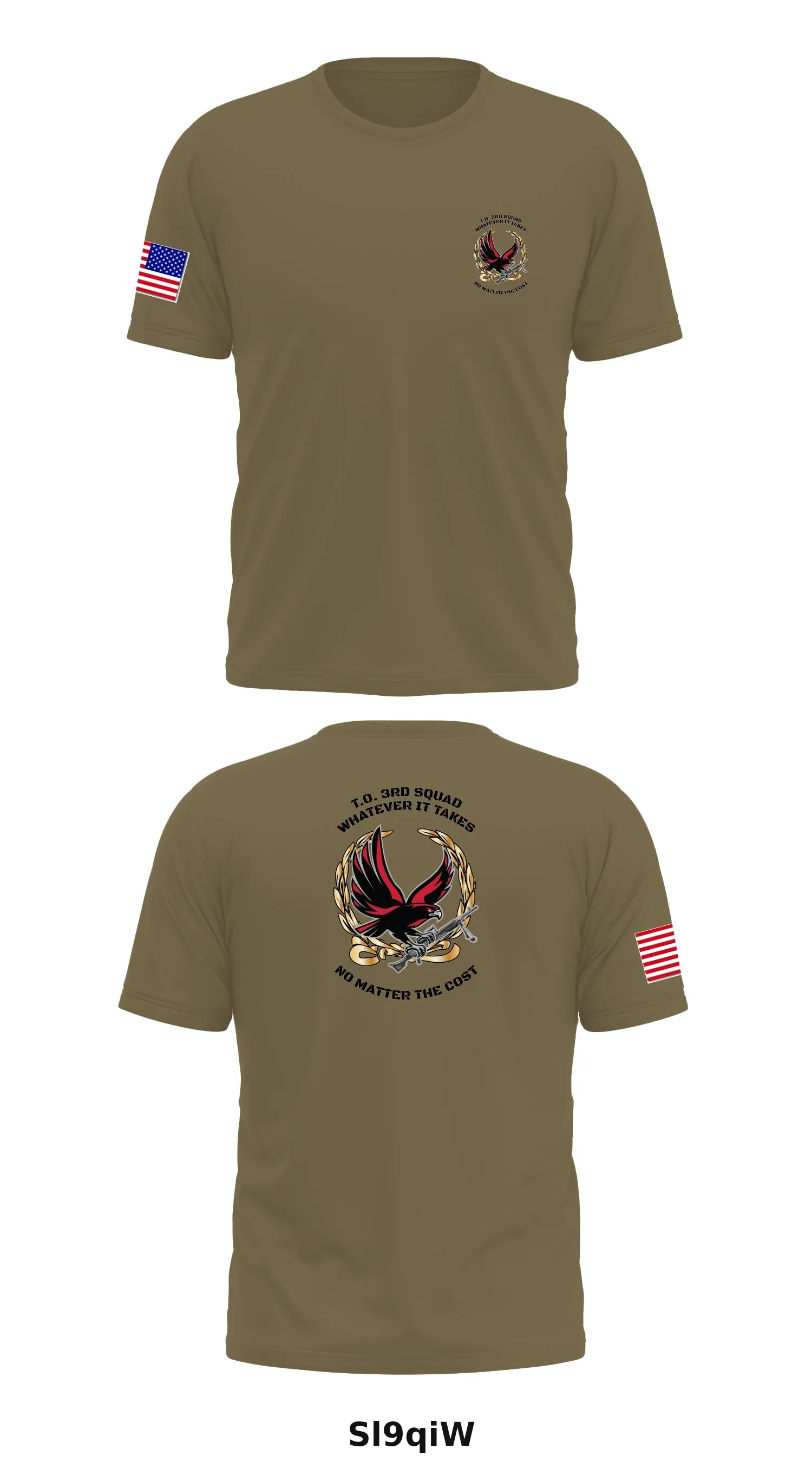 952nd QM T.O. 3rd Squad  Store 1 Core Men's SS Performance Tee - Sl9qiW