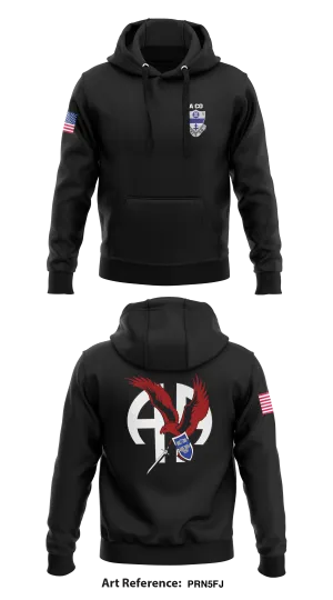 A Company 1/325 AIR  Core Men's Hooded Performance Sweatshirt - pRn5Fj