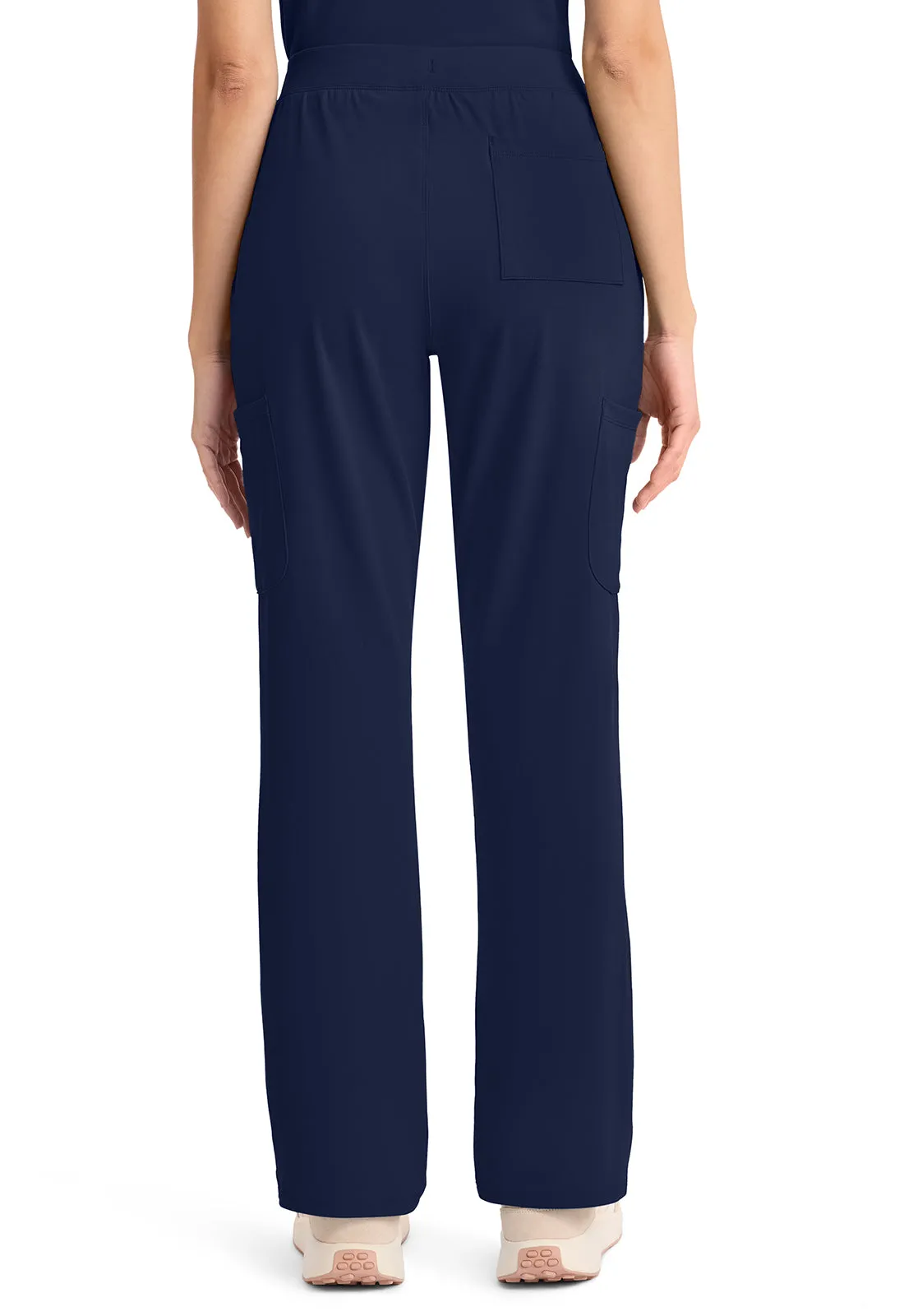 Achieve CK096 Women's 5-Pocket Straight Leg Pants Navy