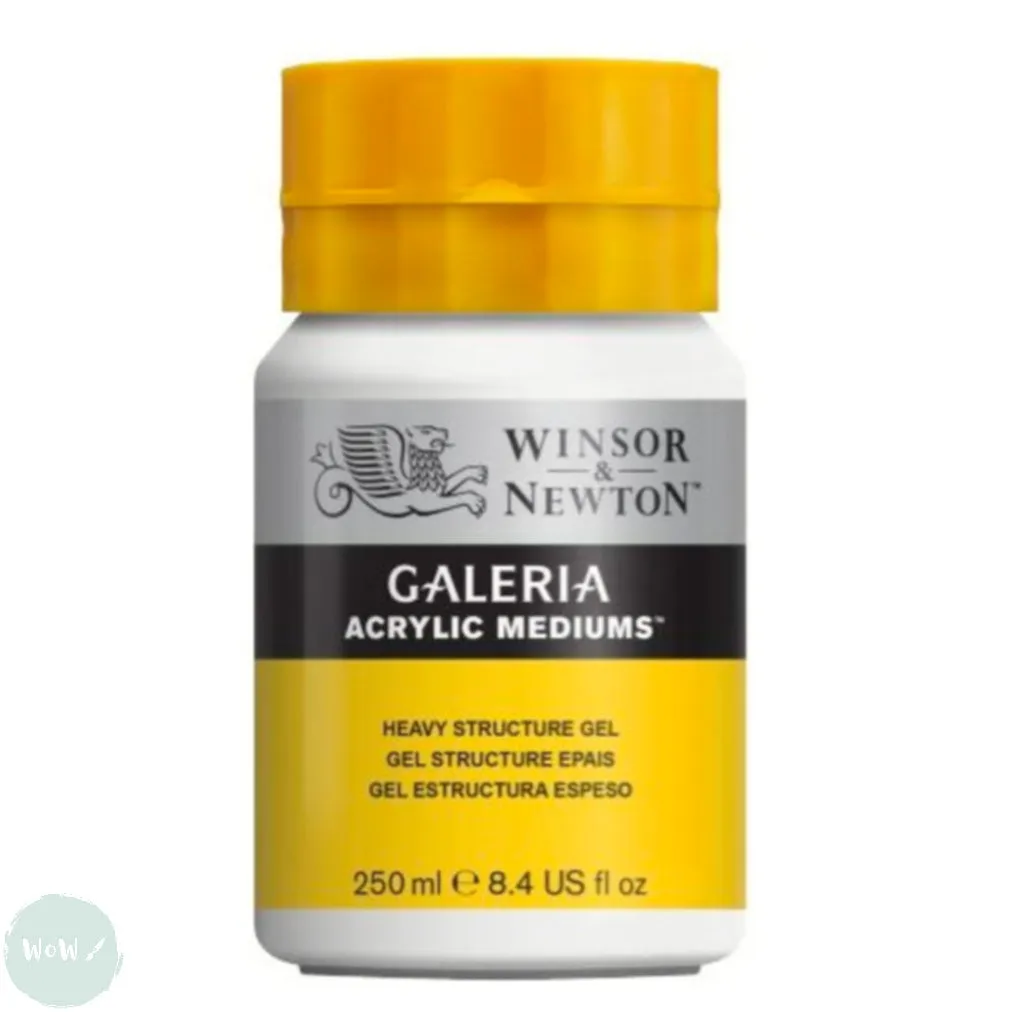 Acrylic Mediums - Winsor & Newton Galeria - Heavy Structure Gel 250ml