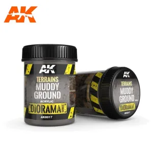 AK Interactive Terrains Muddy Ground - 250ml
