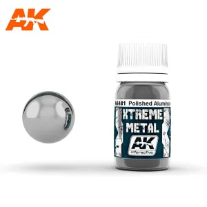 AK481 -XTREME METAL POLISHED ALUMINIUM 30ML