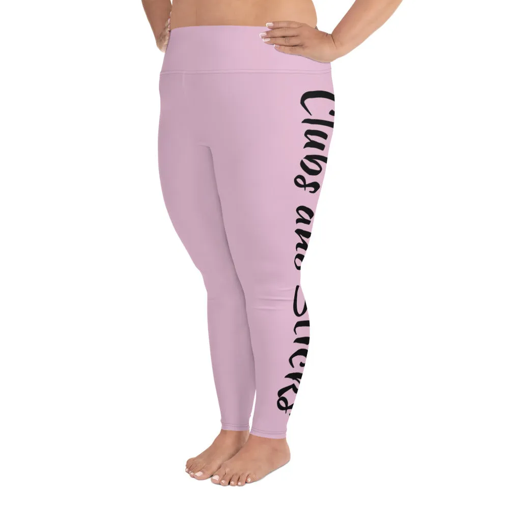 All-Over Print Plus Size Leggings