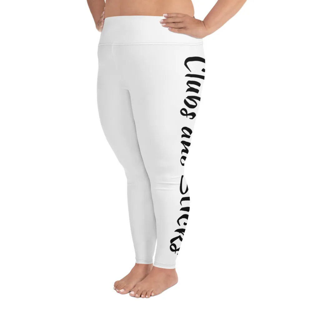 All-Over Print Plus Size Leggings