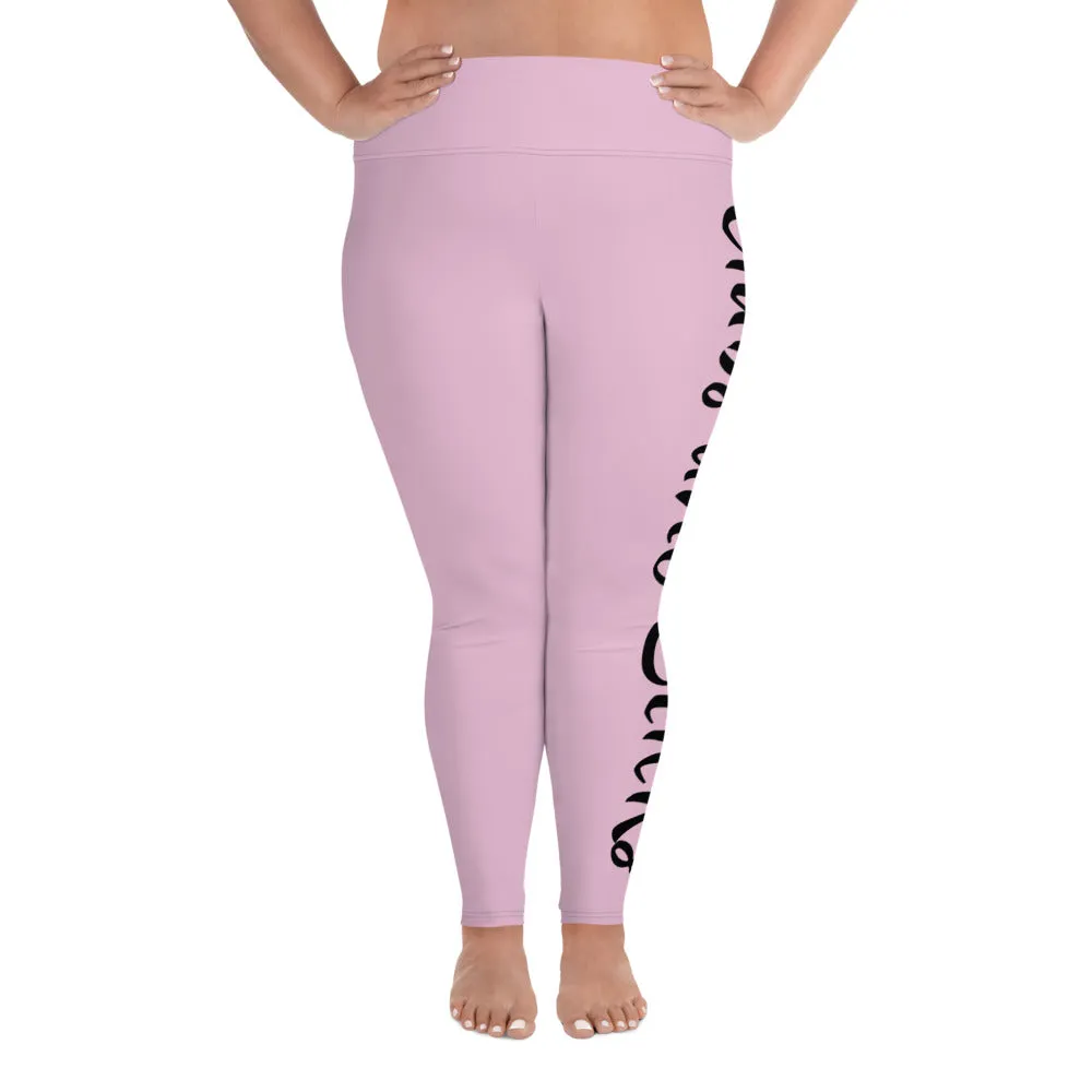 All-Over Print Plus Size Leggings