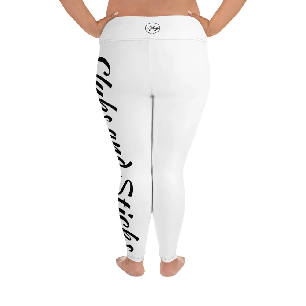 All-Over Print Plus Size Leggings
