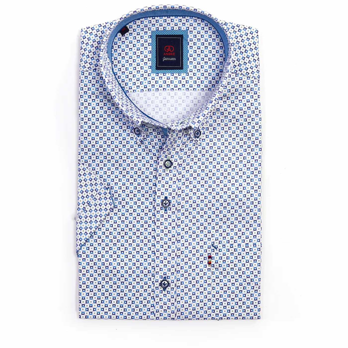 Andre "Riga" Patterned S/S Shirt