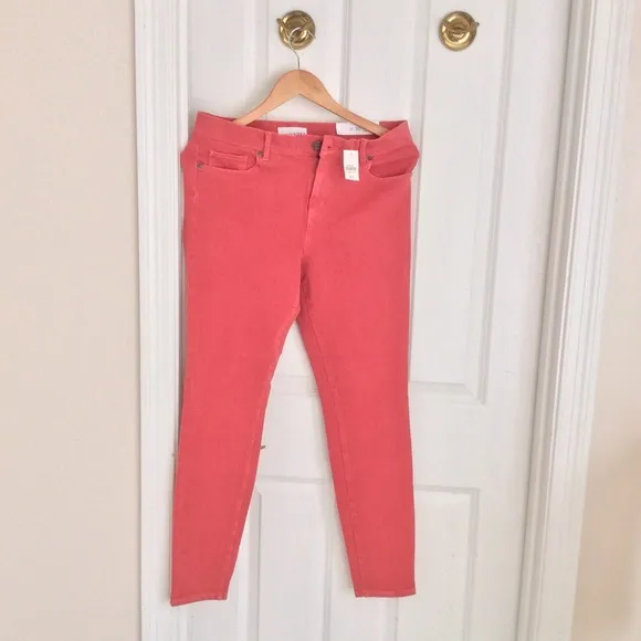 Ann Taylor Loft 4 ways stretch denim leggings