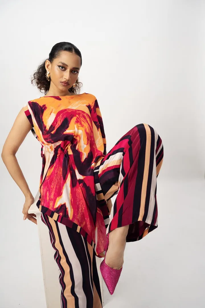 Asymmetrical set