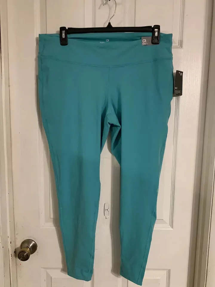 Athlux Leggings Womens Stretch Athletic Moisture Wicking Pull On Maroon