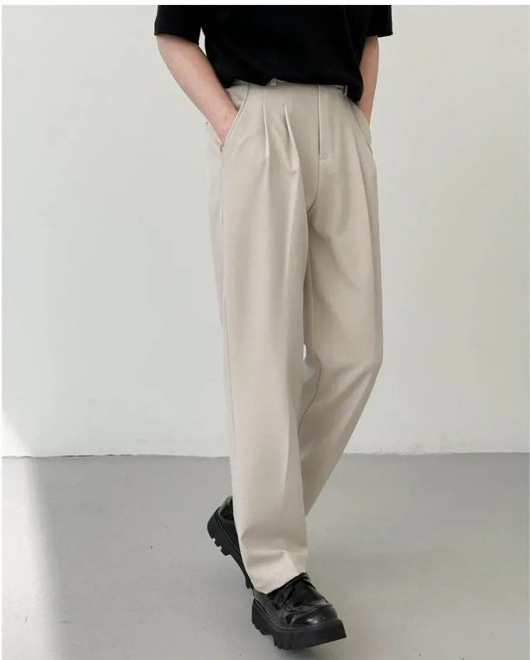 Autumn Straight Suit Pants