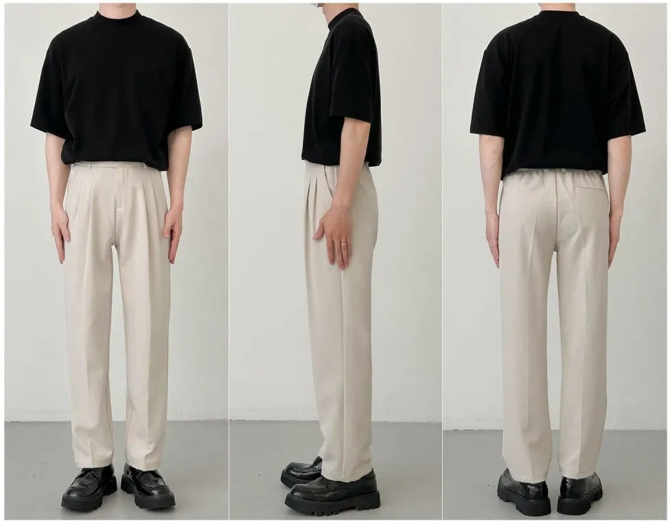 Autumn Straight Suit Pants