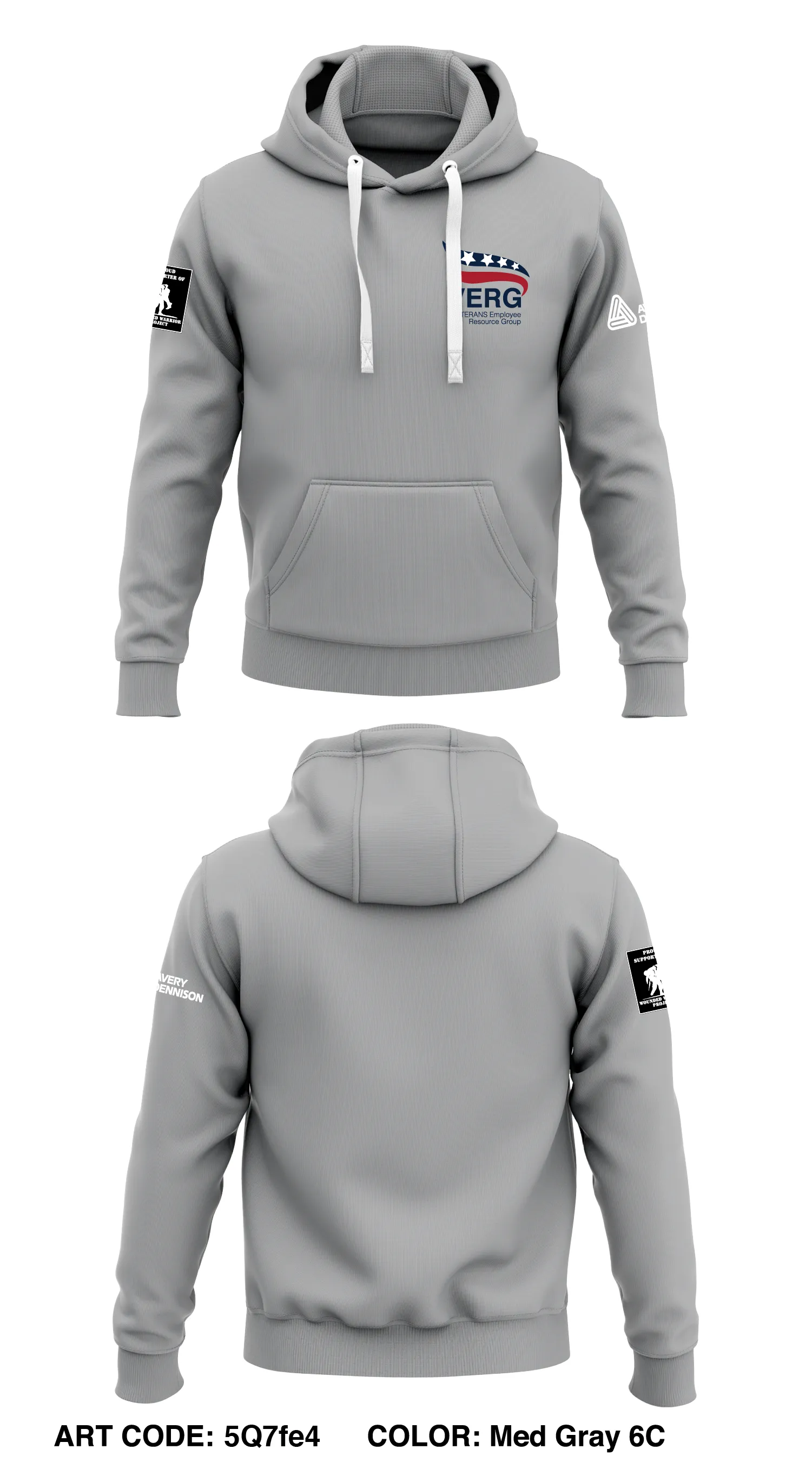 Avery Dennison  Core Men's Hooded Performance Sweatshirt - 5Q7fe4