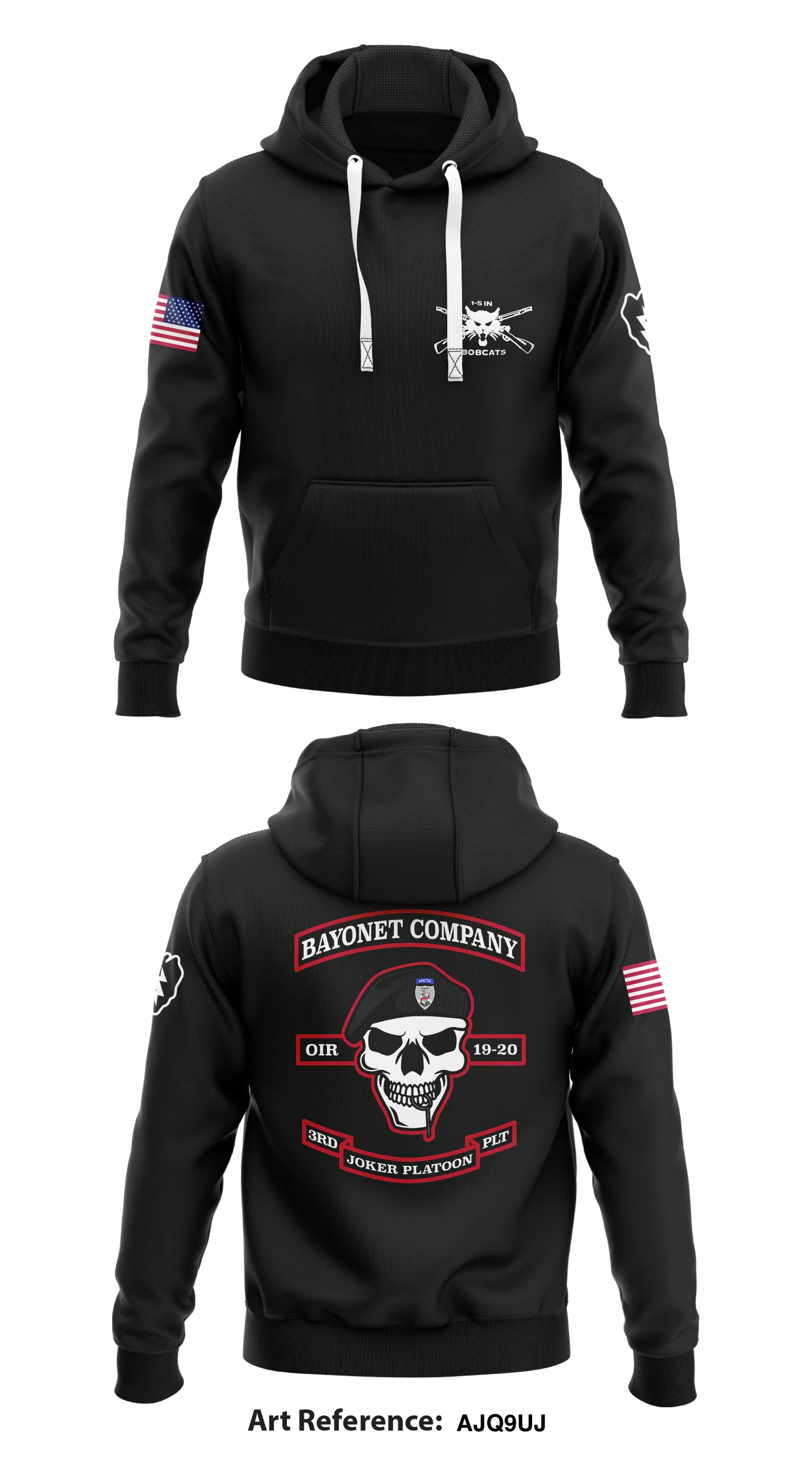 B Co 1-5 IN 1/25 SBCT Store 1  Core Men's Hooded Performance Sweatshirt - AJq9Uj