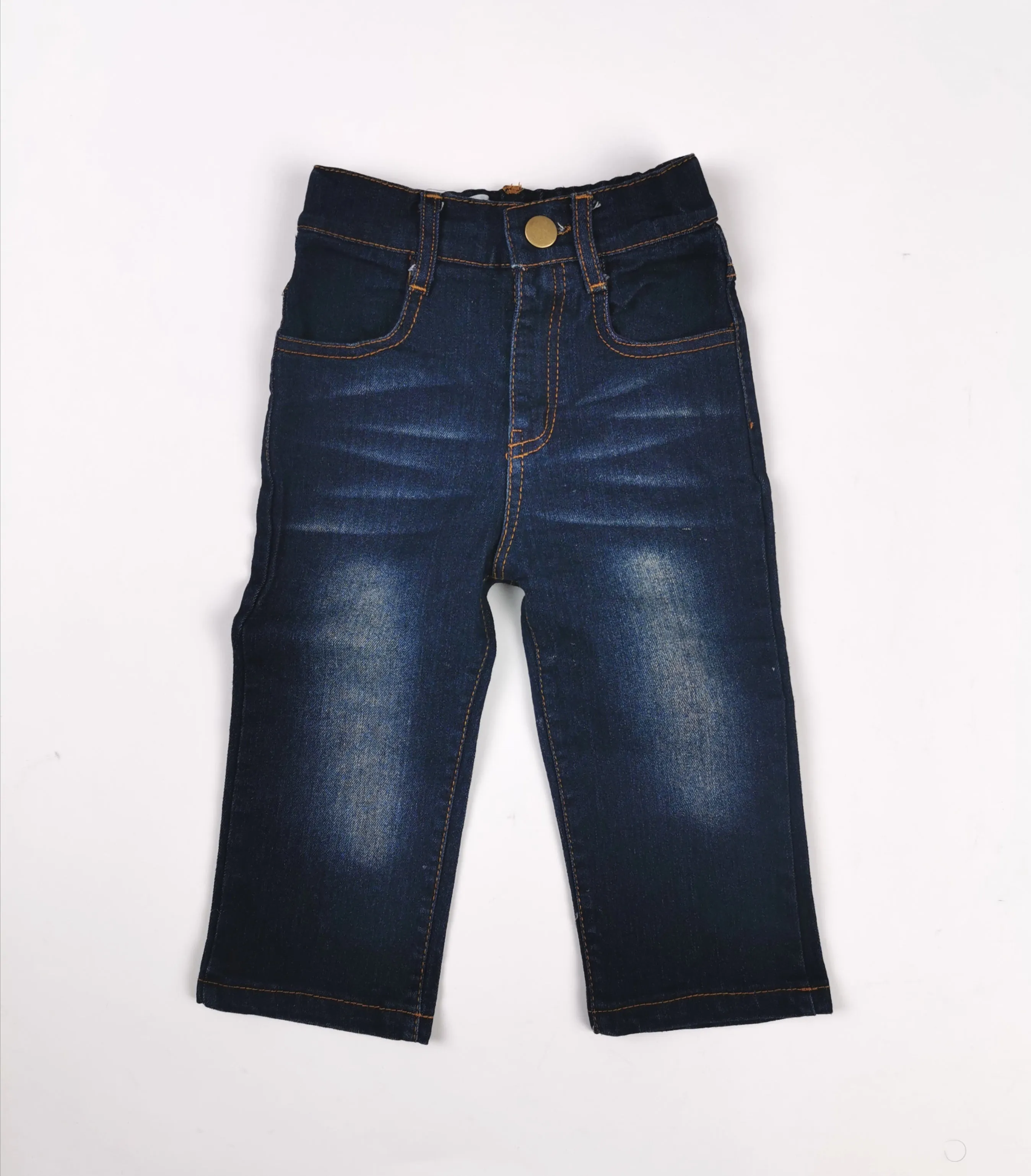 BABY GIRL SIZE 12/24 MONTHS - SPUNKY KIDS, Darkwash Jeans EUC B46