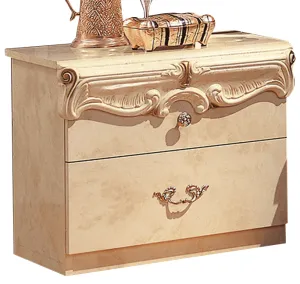 Barocco Ivory Nightstand SET