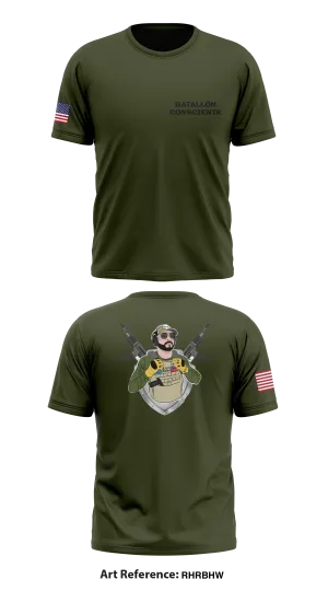Batallón Consciente Store 1 Core Men's SS Performance Tee - rHRBHW