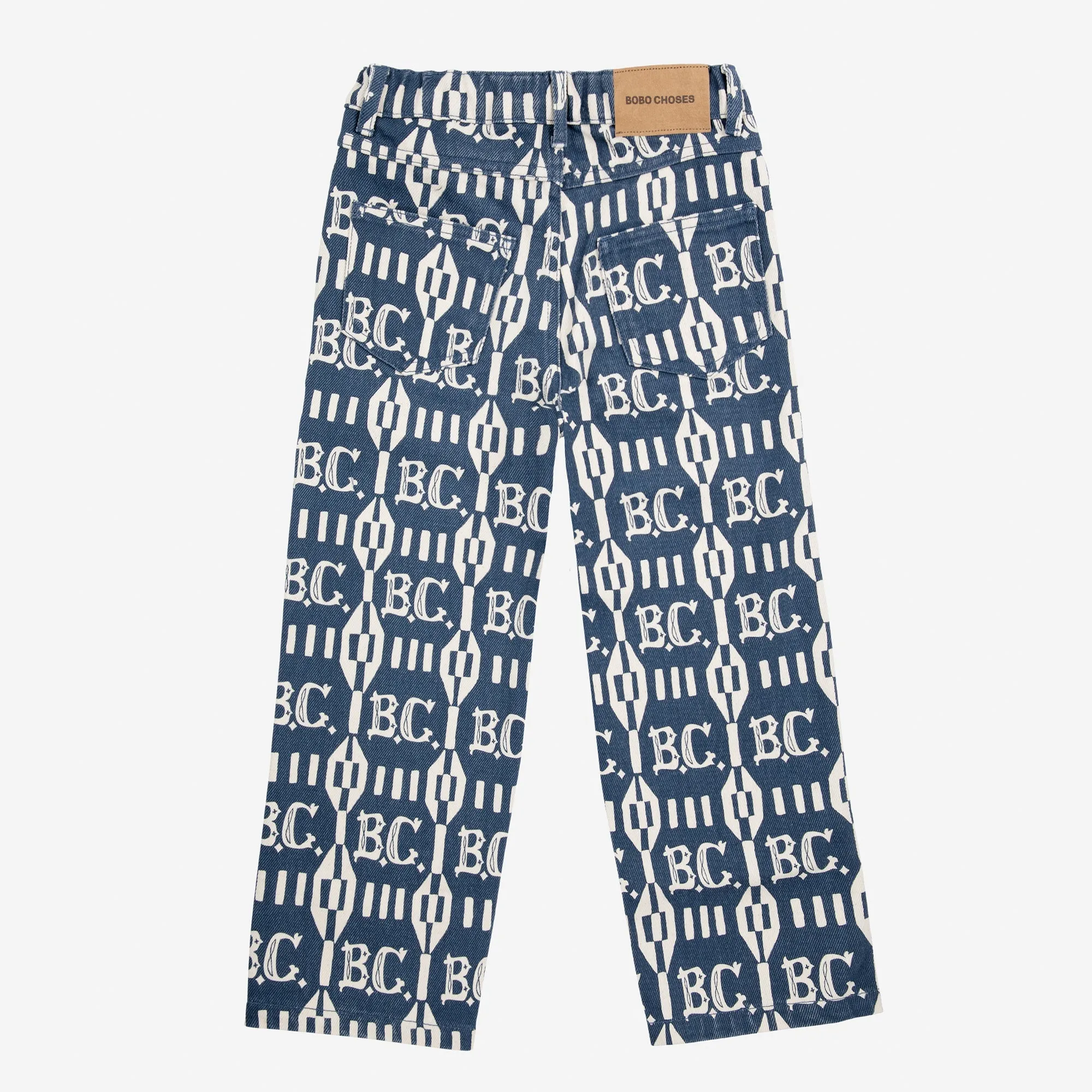 B.C. Vintage All Over Straight Pants by Bobo Choses