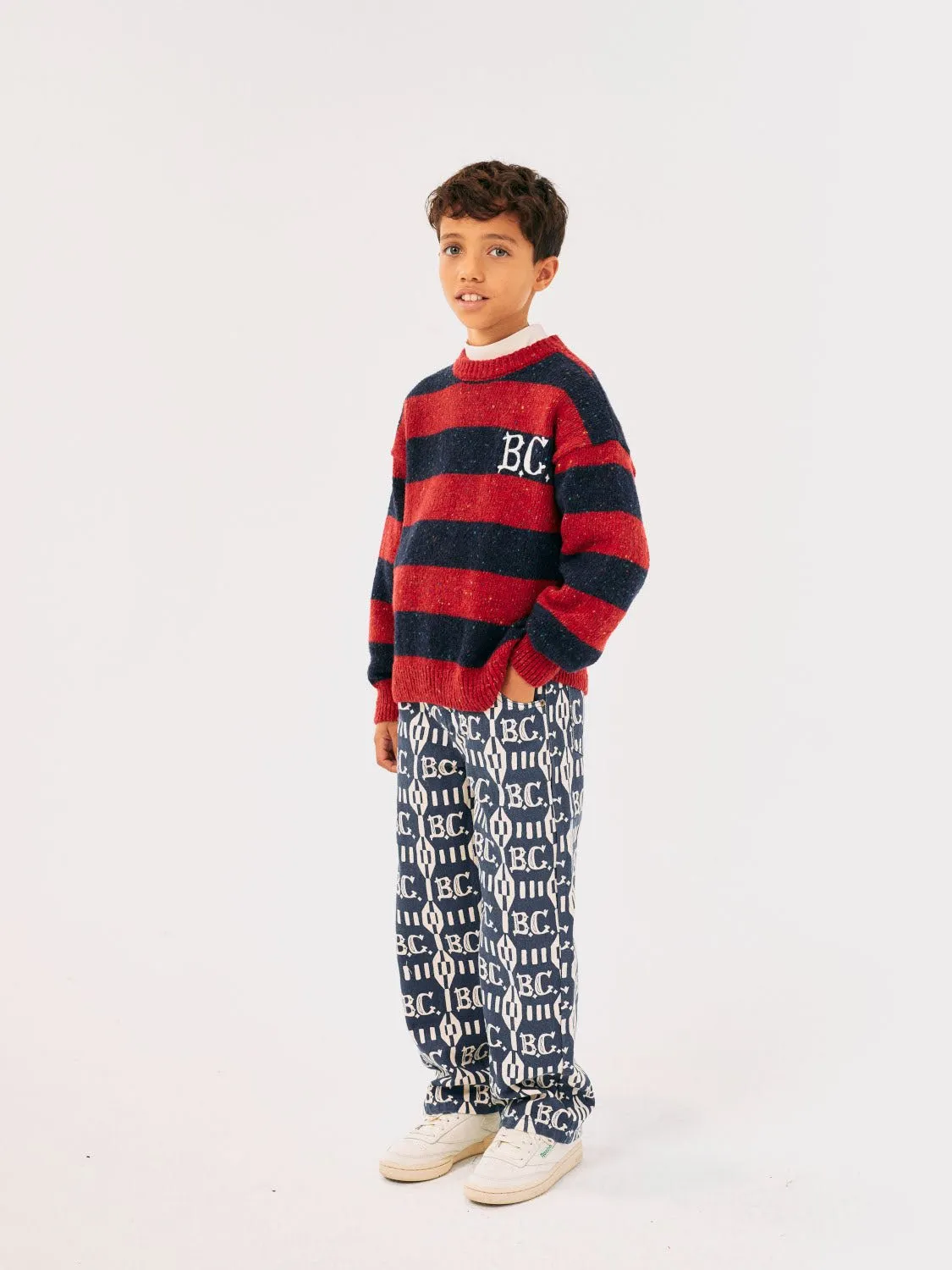 B.C. Vintage All Over Straight Pants by Bobo Choses