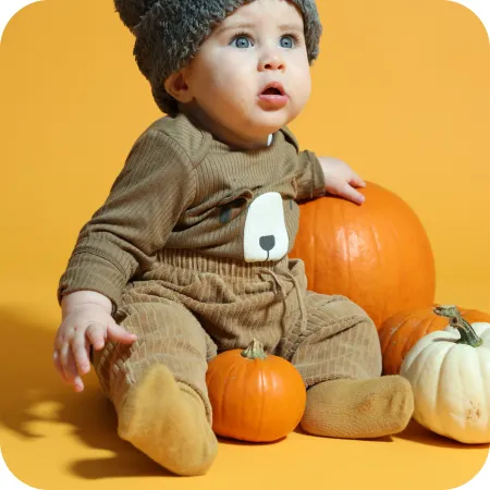 Bear Face Ribbed Long Sleeve Bodysuit