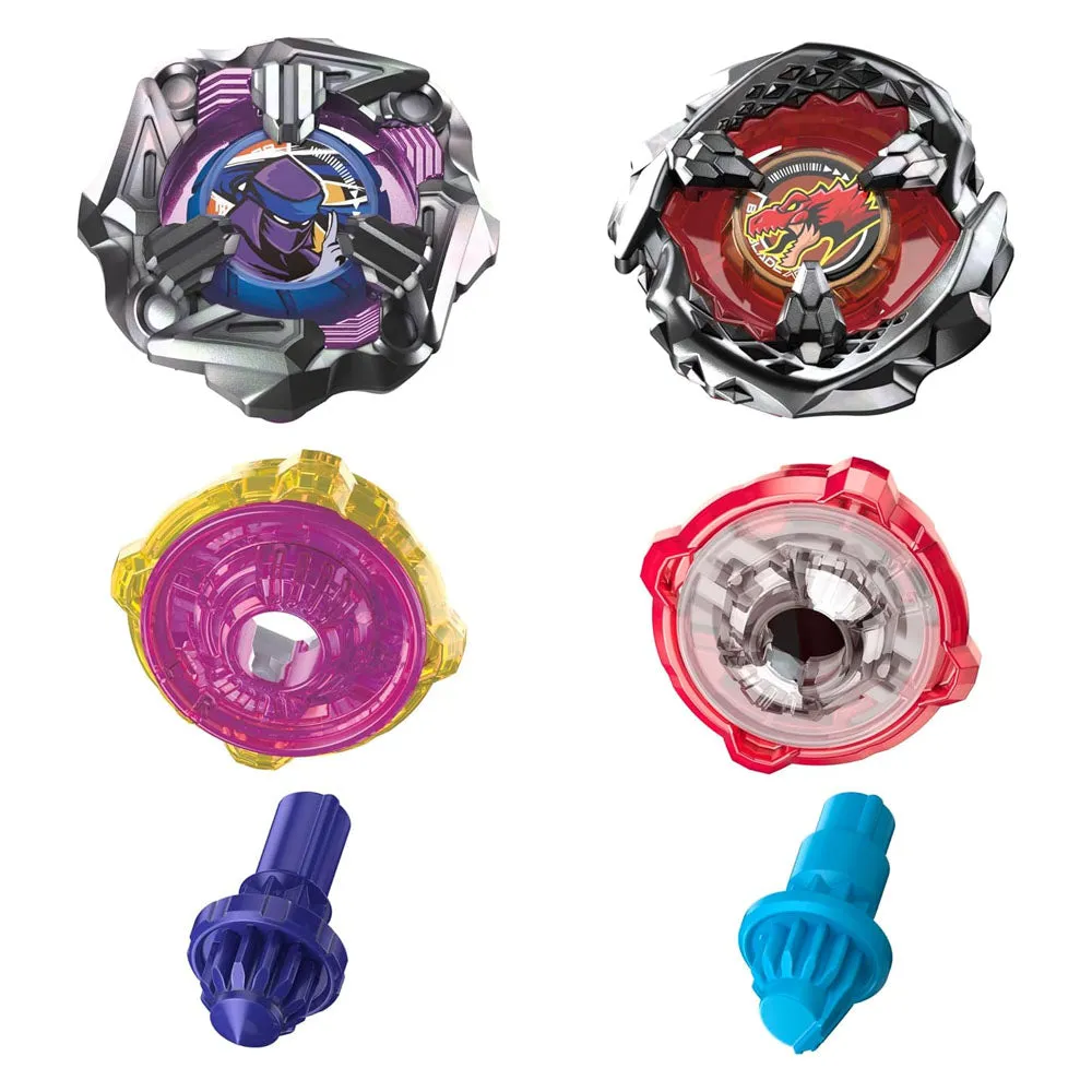 Beyblade X Beat Tyranno 4-70Q vs Knife Shinobi 4-80HN