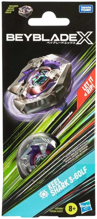 Beyblade X - Keel Shark 3-60LF