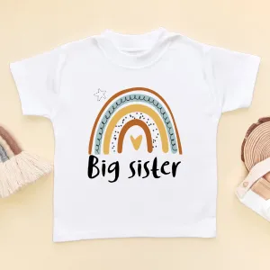 Big Sister Rainbow Toddler & Kids T Shirt