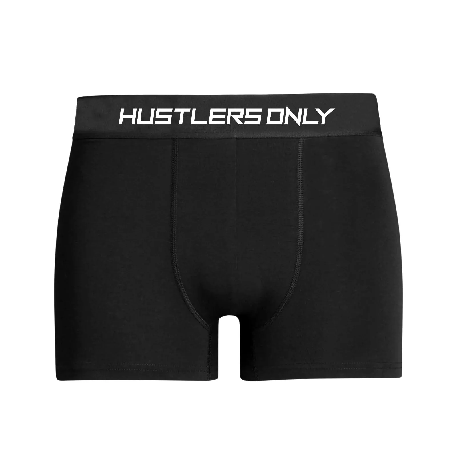 Black Soft Boxer Briefs for Men