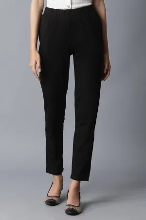 Black Straight Pants
