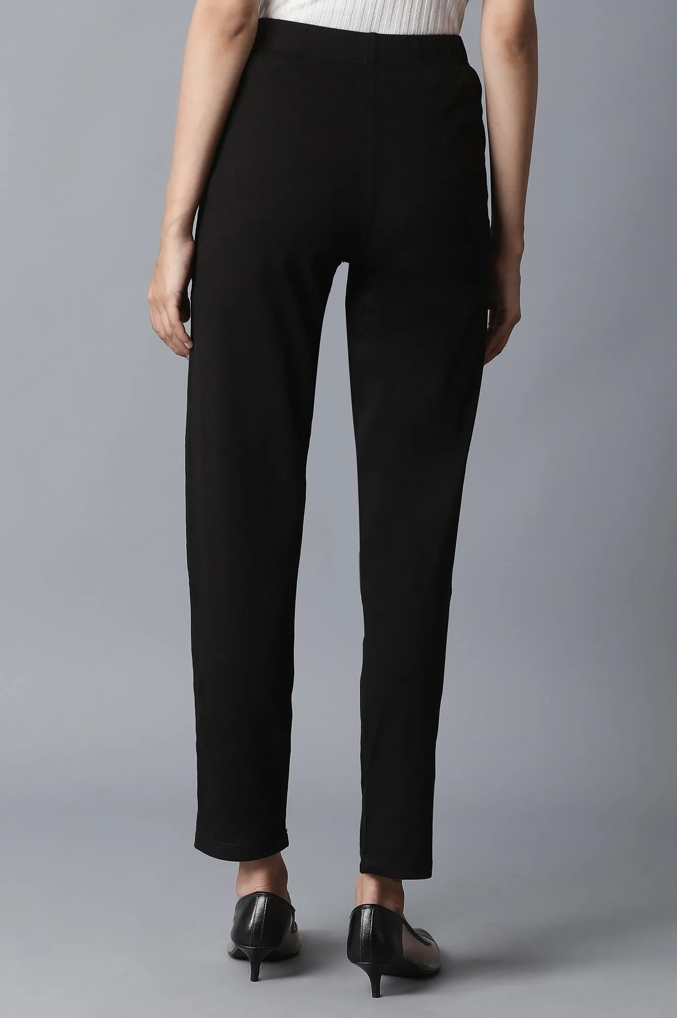Black Straight Pants