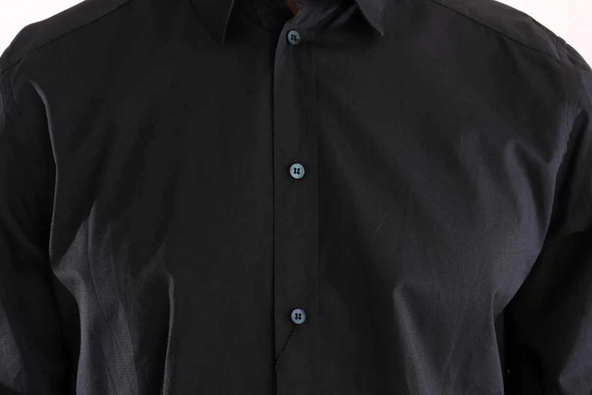 Blue Dress Formal Slim Fit Cotton Shirt
