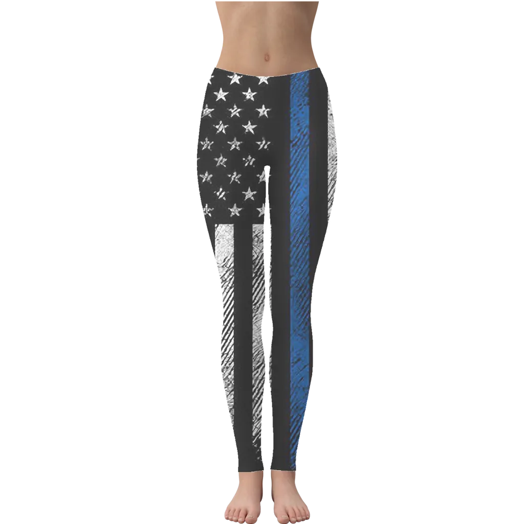 Blue Lives Matter Leggings