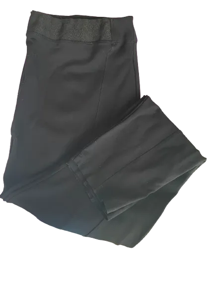 Blue Sky Black Stretch Pants