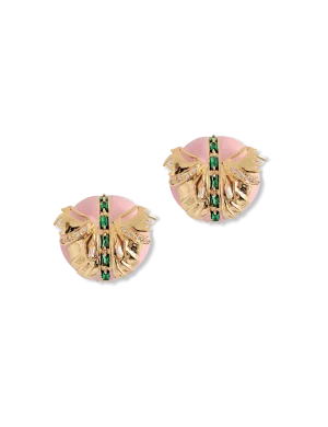 Blush Pink Papilio Button Tops