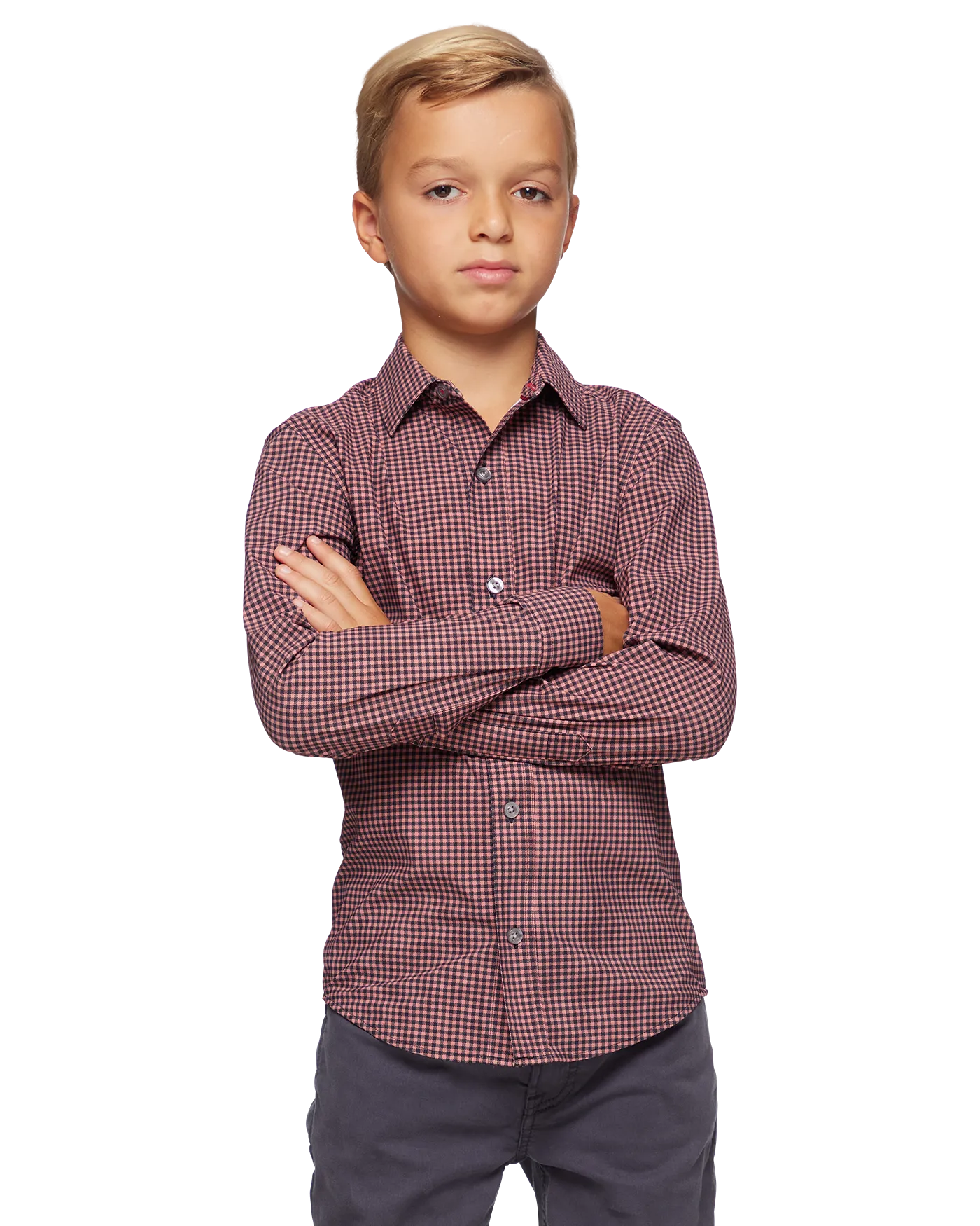 BOYS MADEFLEX JOURNEY STRETCH SHIRT