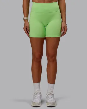 Bree Masters x Fusion Mid Short with Pockets - Pastel Lime