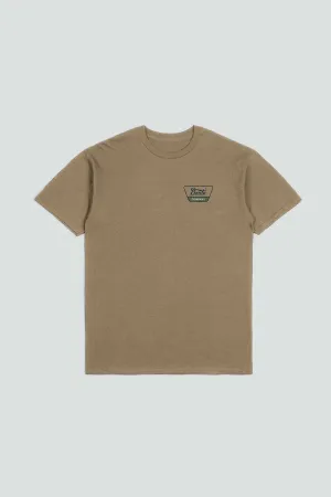 Brixton Linwood SS Tee TIGERS EYE / NAVY / OLIVE